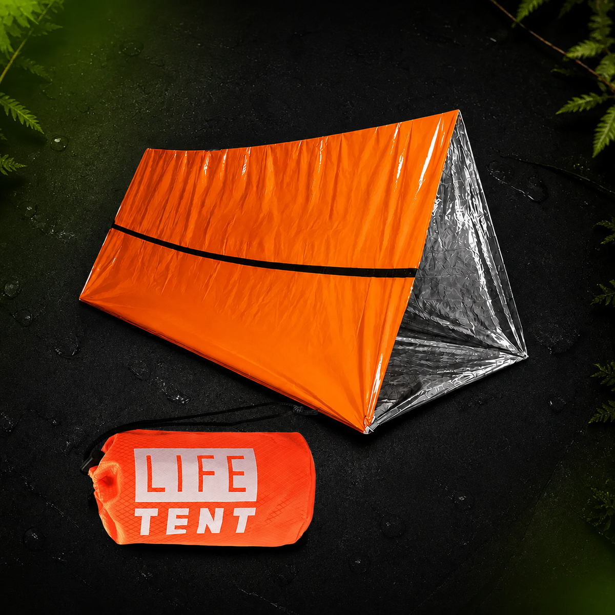 QuickShelter - 2 Person Emergency Tent ⚠️🏕️