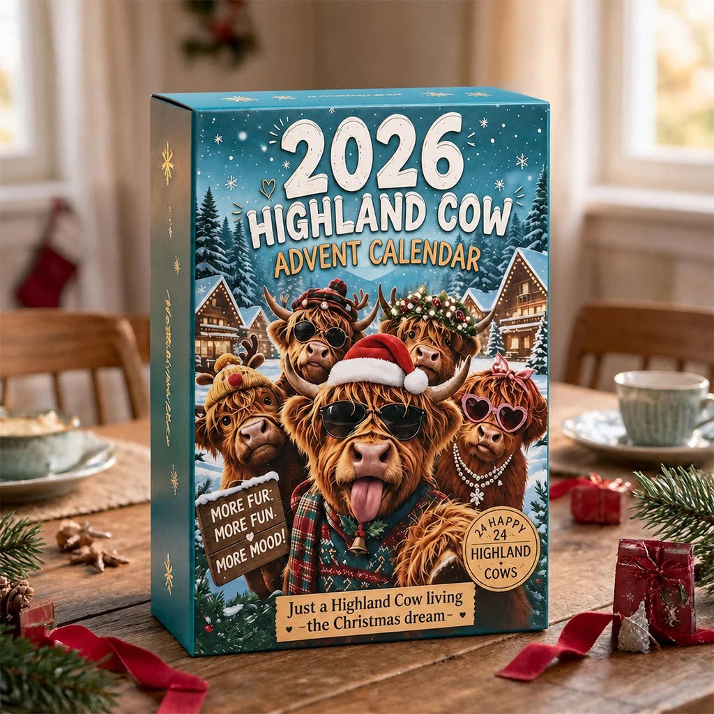 🐮📅2026 Highland Cow Advent Calendar