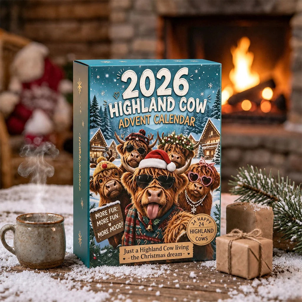 🐮📅2026 Highland Cow Advent Calendar