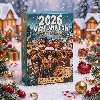 🐮📅2026 Highland Cow Advent Calendar
