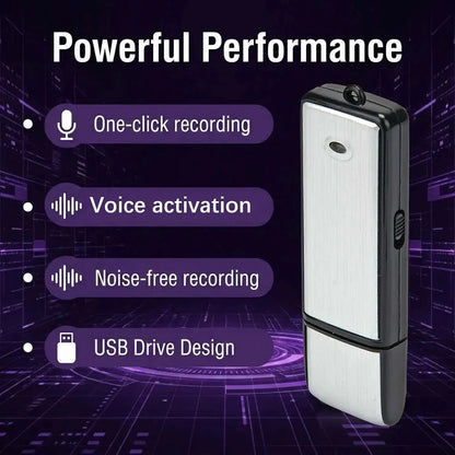 32GB USB Voice Recorder