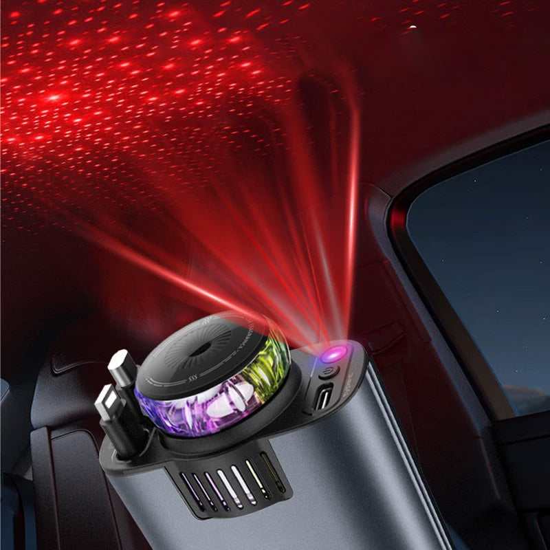 Charger & Aroma Diffuser & Starlight Ceiling