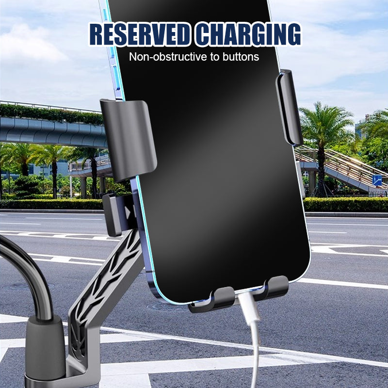Anti-Vibration Phone Holder for Motorcycle & Bicycle