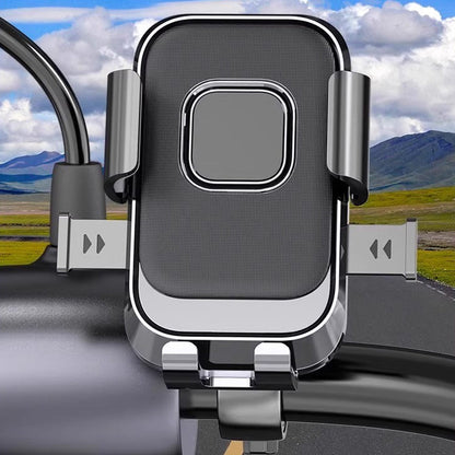 Anti-Vibration Phone Holder for Motorcycle & Bicycle