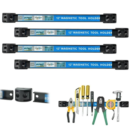 Magnetic Tool Holder – 30kg Load, Quick Release, Workshop & Garage Organization