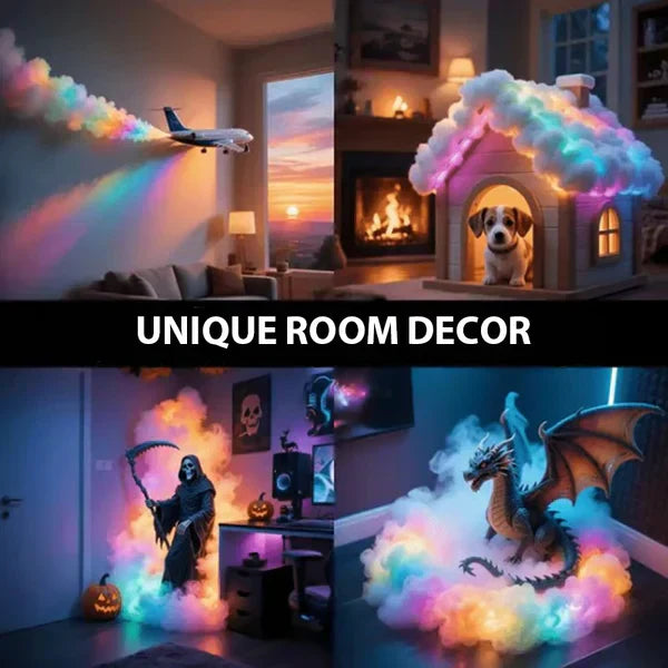 USB-Powered DIY LED Thunder Cloud Decor