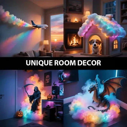 USB-Powered DIY LED Thunder Cloud Decor