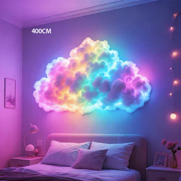 USB-Powered DIY LED Thunder Cloud Decor