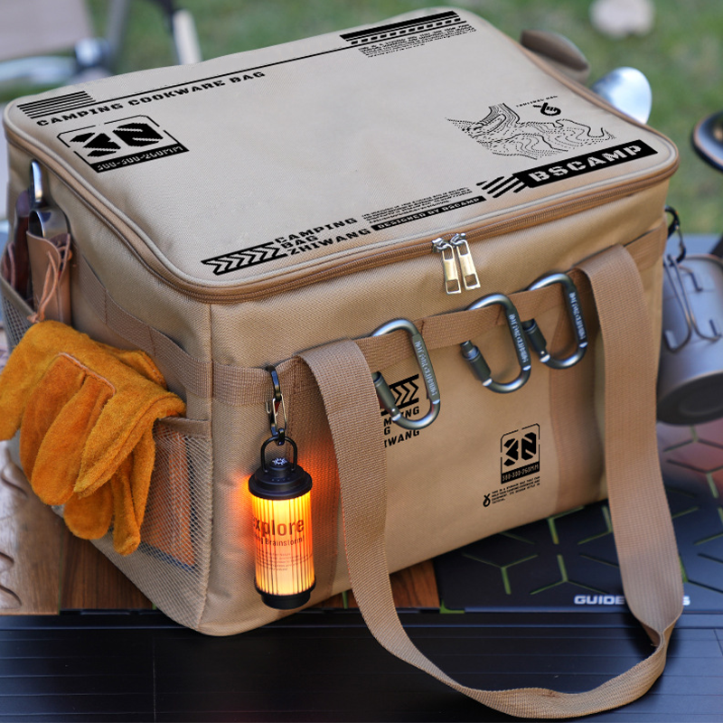 Large storage bag for outdoor camping