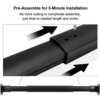 Aluminum RV Screen Door Handle Bar