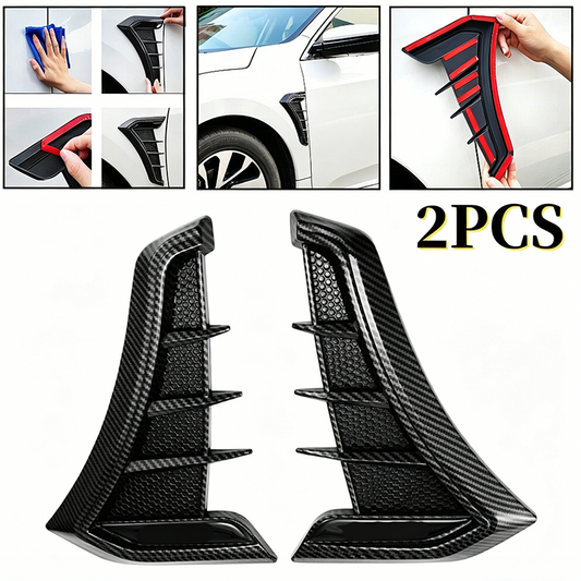 TPU Side Fender Vent Stickers, Sport Scratch Cover Trim