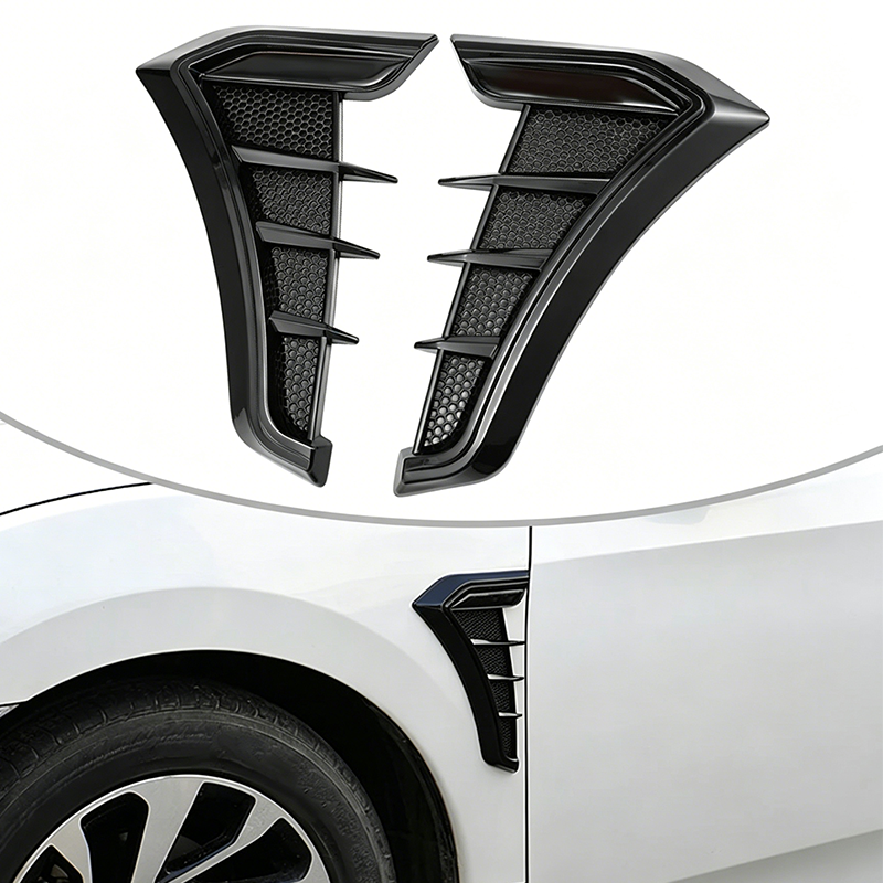 TPU Side Fender Vent Stickers, Sport Scratch Cover Trim