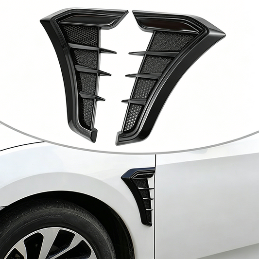 TPU Side Fender Vent Stickers, Sport Scratch Cover Trim