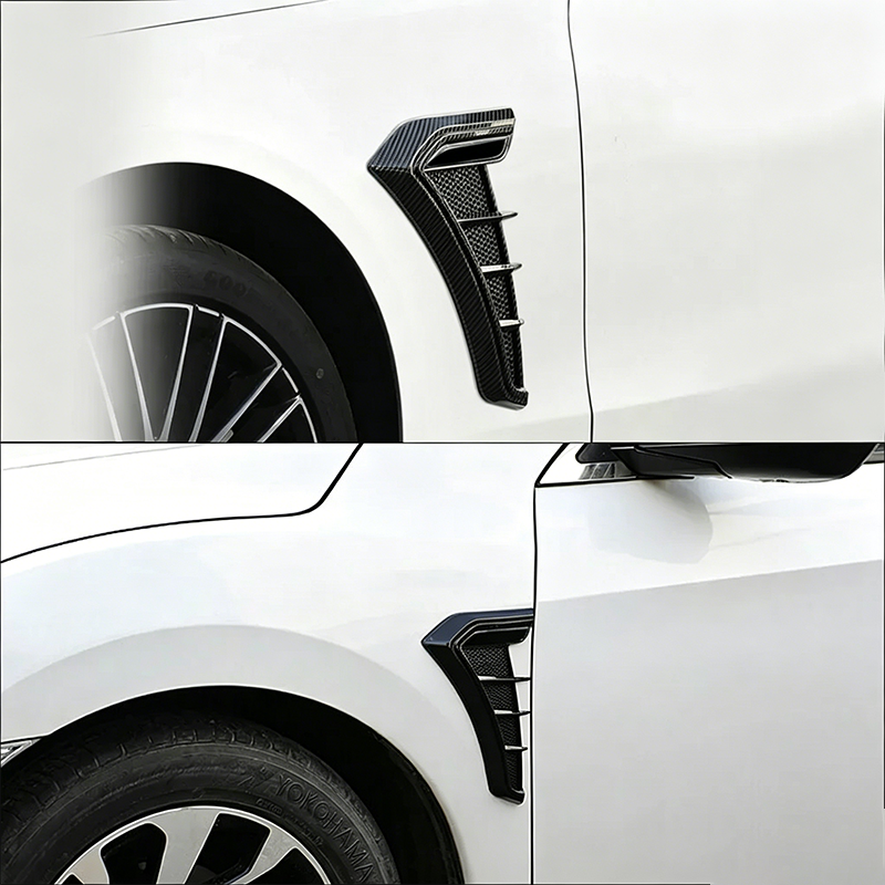 TPU Side Fender Vent Stickers, Sport Scratch Cover Trim