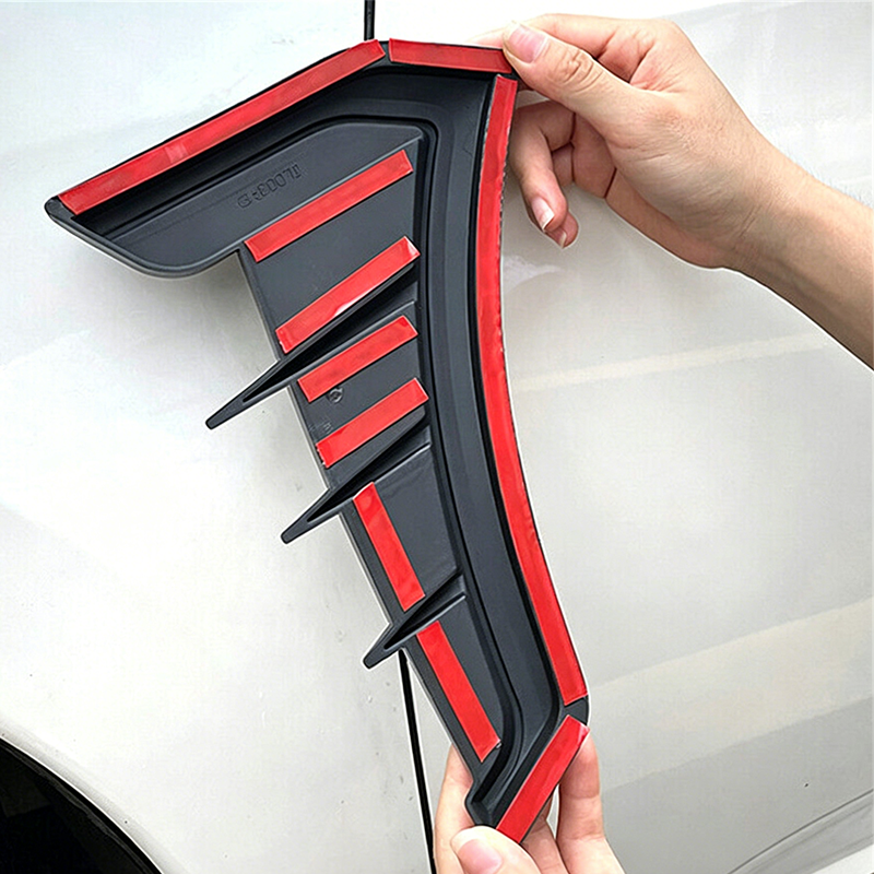 TPU Side Fender Vent Stickers, Sport Scratch Cover Trim