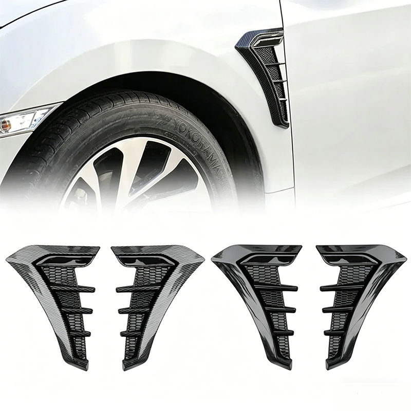 TPU Side Fender Vent Stickers, Sport Scratch Cover Trim