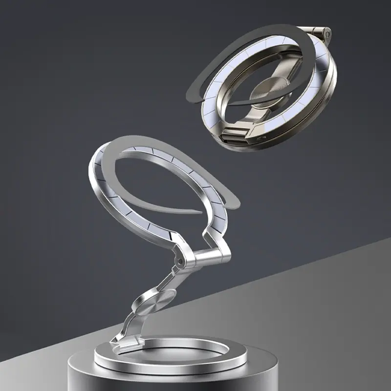 Foldable Magnetic Phone Mount – Multi-Angle, Stable, Portable