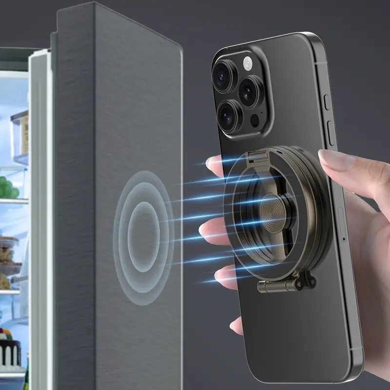 Foldable Magnetic Phone Mount – Multi-Angle, Stable, Portable