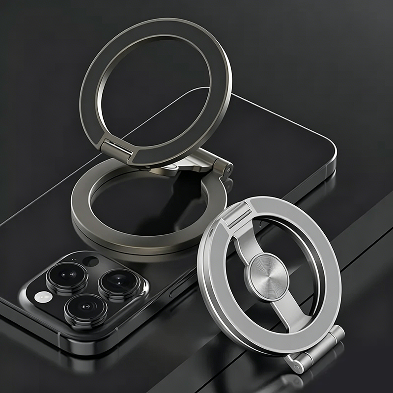 Foldable Magnetic Phone Mount – Multi-Angle, Stable, Portable