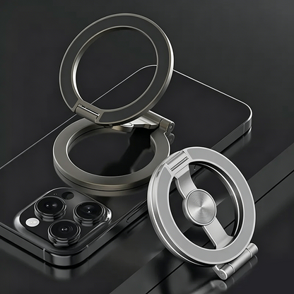 Foldable Magnetic Phone Mount – Multi-Angle, Stable, Portable