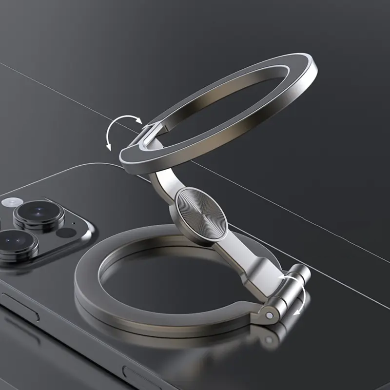 Foldable Magnetic Phone Mount – Multi-Angle, Stable, Portable