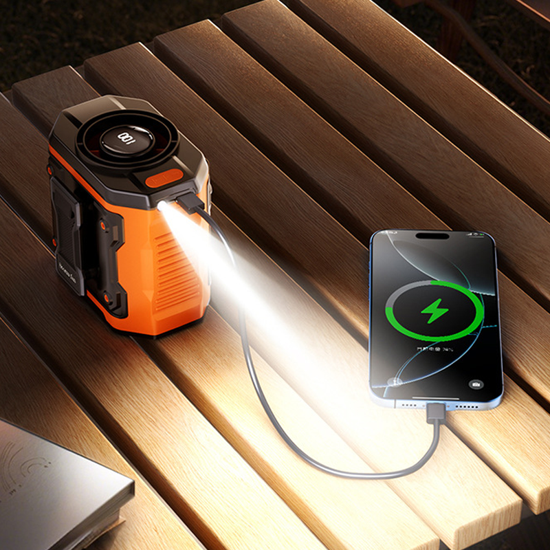 Rechargeable Clip Waist Fan, 3-Speed Quiet Hands-Free Use