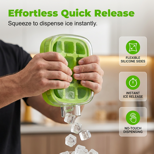 2-in-1 Ice Cube Maker Bottle – Make Ice & Stay Hydrated Anywhere