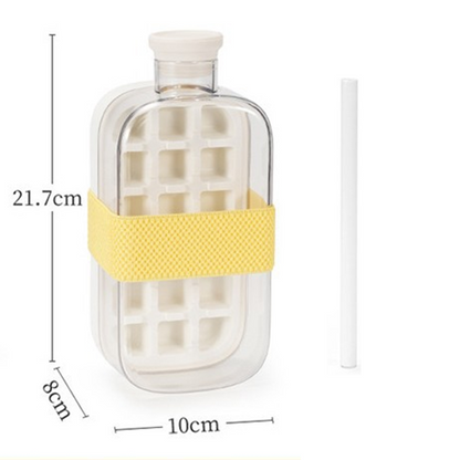 2-in-1 Ice Cube Maker Bottle – Make Ice & Stay Hydrated Anywhere