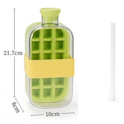 2-in-1 Ice Cube Maker Bottle – Make Ice & Stay Hydrated Anywhere