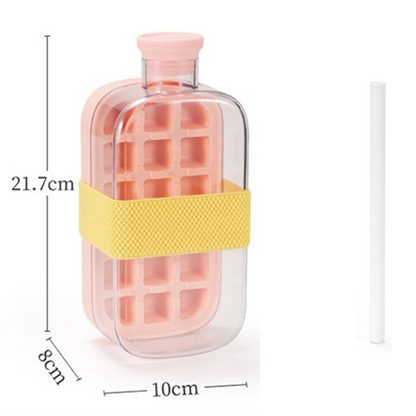 2-in-1 Ice Cube Maker Bottle – Make Ice & Stay Hydrated Anywhere