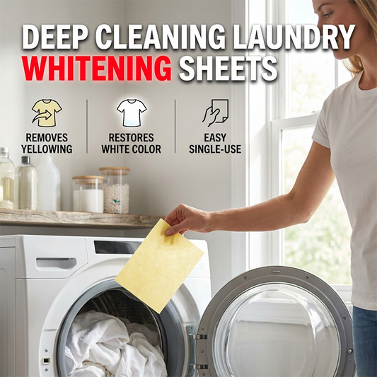 Deep Cleaning Laundry Whitening Sheets