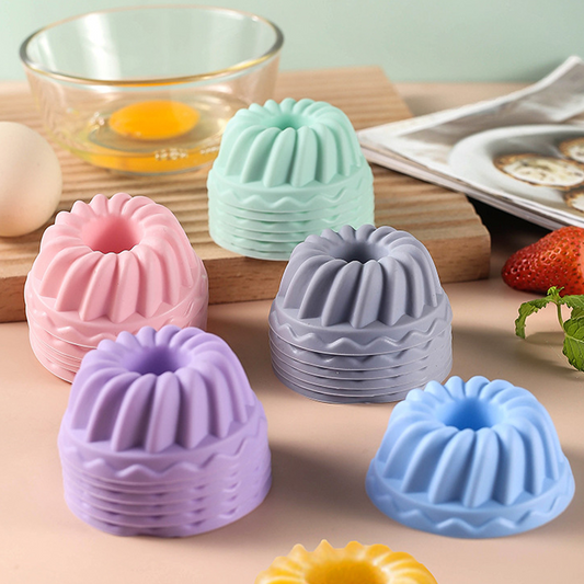 Silicone Donut-Style Baking Cups