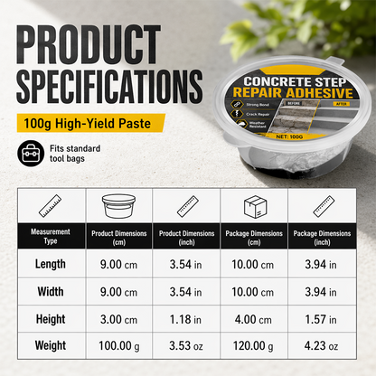 🧰🛠️ Concrete Step Repair Adhesive