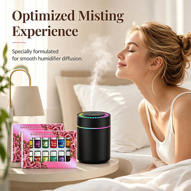 🌸 12-Pack Water-Soluble Essential Oils Set 💧 – Long-Lasting Fragrance for Diffusers & Home 🌿