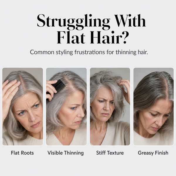 🌹90ml Fluffy Volumizing Hair Shaping Spray, Long‑Lasting Mist with Sweet Peach Fragrance