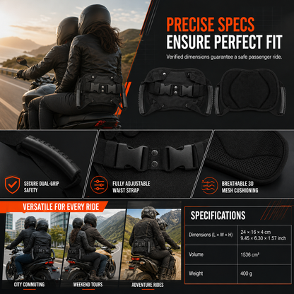⏳Time-Limited Special⏰: Motorcycle Passenger Grab Belt 🏍️