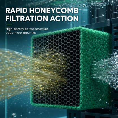Activated Carbon Filter Cube for Aquarium Water Purification🐠