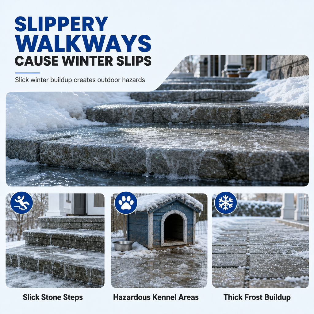 🥳2026 HOT SALE❄️ 50% OFF! Outdoor Ice Melt & De-Icing Spray 🐾