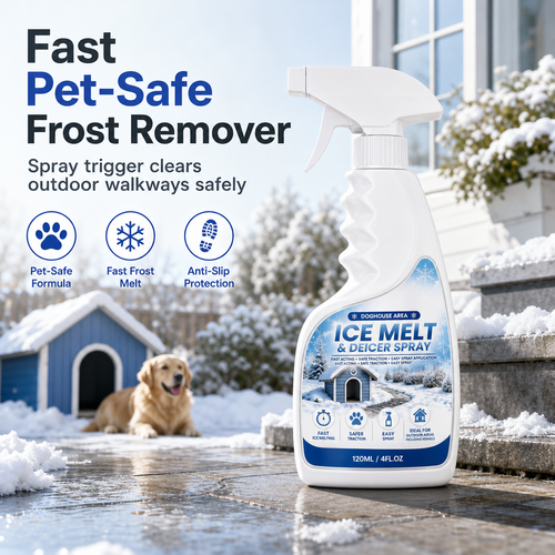 🥳2026 HOT SALE❄️ 50% OFF! Outdoor Ice Melt & De-Icing Spray 🐾