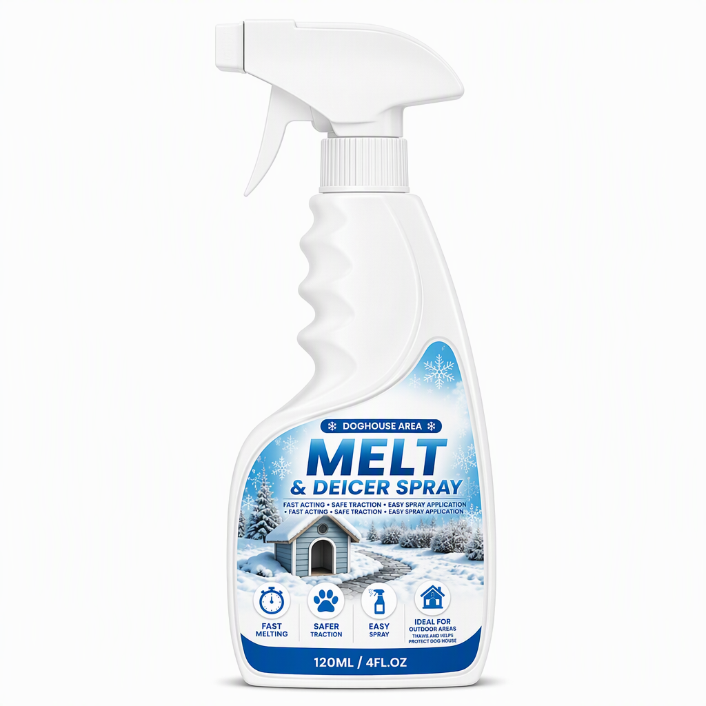 🥳2026 HOT SALE❄️ 50% OFF! Outdoor Ice Melt & De-Icing Spray 🐾