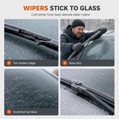 Wiper Blade Supports – Anti-freeze winter protection ✨