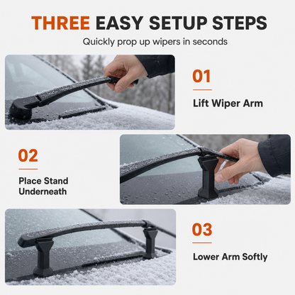 Wiper Blade Supports – Anti-freeze winter protection ✨