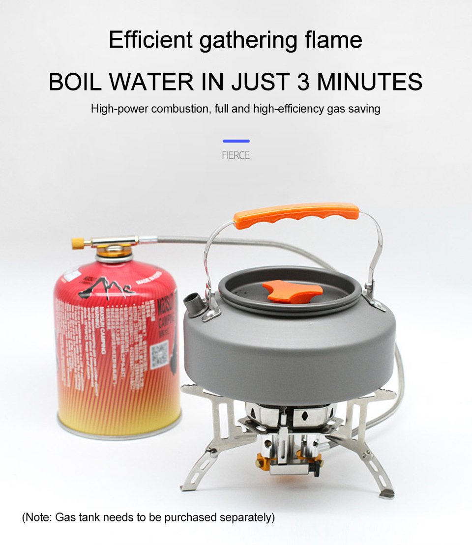 5800W Camping Gas Burner – Powerful, Windproof & Instant Ignition